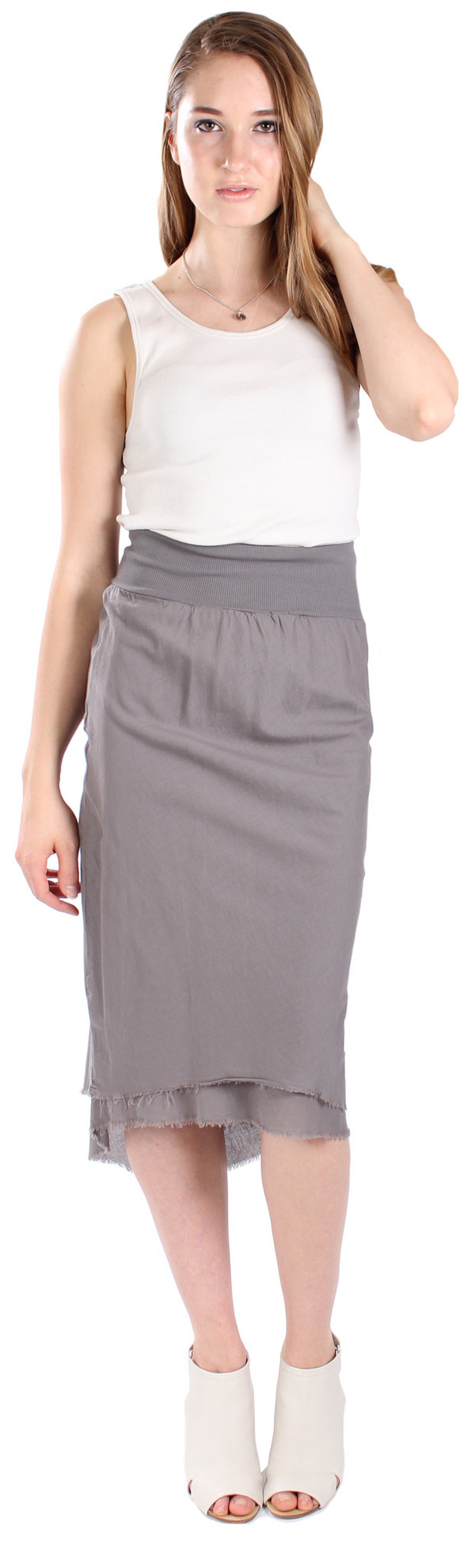 Sirenuse Skirt in Dior Grey Sirenuse Skirt in Dior Grey
