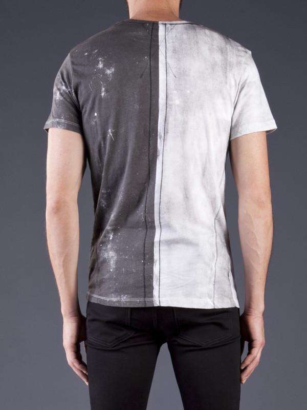 RELIGION ALL OVER CARRIER CREW NECK TEE RELIGION ALL OVER CARRIER CREW NECK TEE