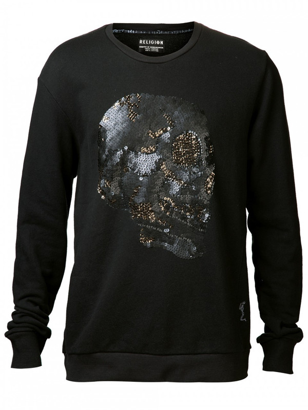 MEN'S RELIGION BLING SWEATSHIRT MEN'S RELIGION BLING SWEATSHIRT