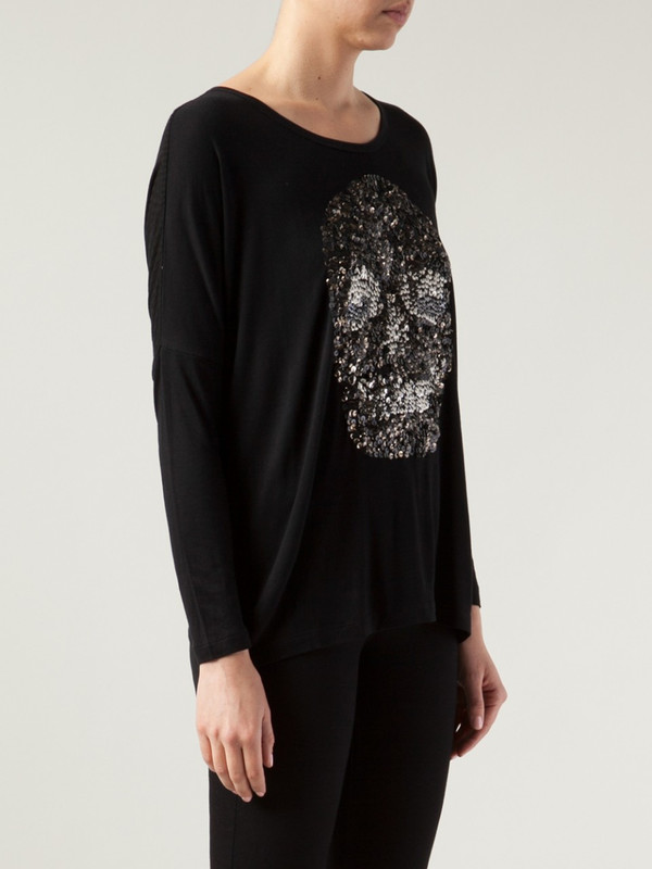 Religion Skull Sequin Top Religion Skull Sequin Top