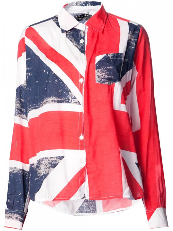 Religion Union Jack Shirt Religion Union Jack Shirt