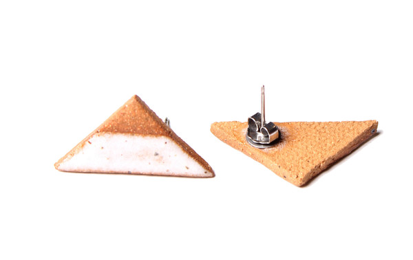 Maple & Mauve Arrows in Natural Stone Earrings Maple & Mauve Arrows in Natural Stone Earrings