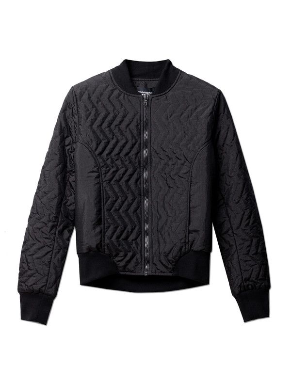 Christopher Raeburn Quilted Bomber Black Christopher Raeburn Quilted Bomber Black