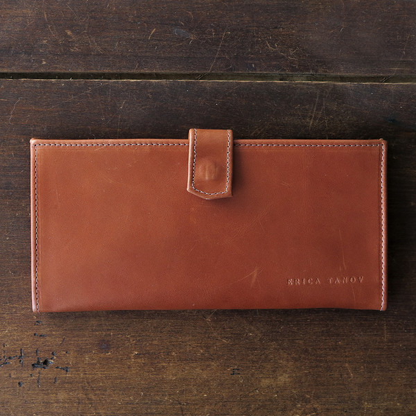 Erica Tanov leather long wallet Erica Tanov leather long wallet