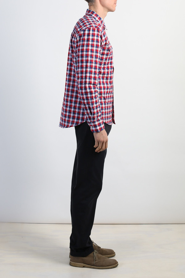 Bridge & Burn Franklin Red-Blue Plaid Bridge & Burn Franklin Red-Blue Plaid