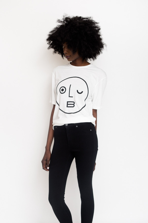 Olderbrother Sonora Tee OB Logo / White Olderbrother Sonora Tee OB Logo / White