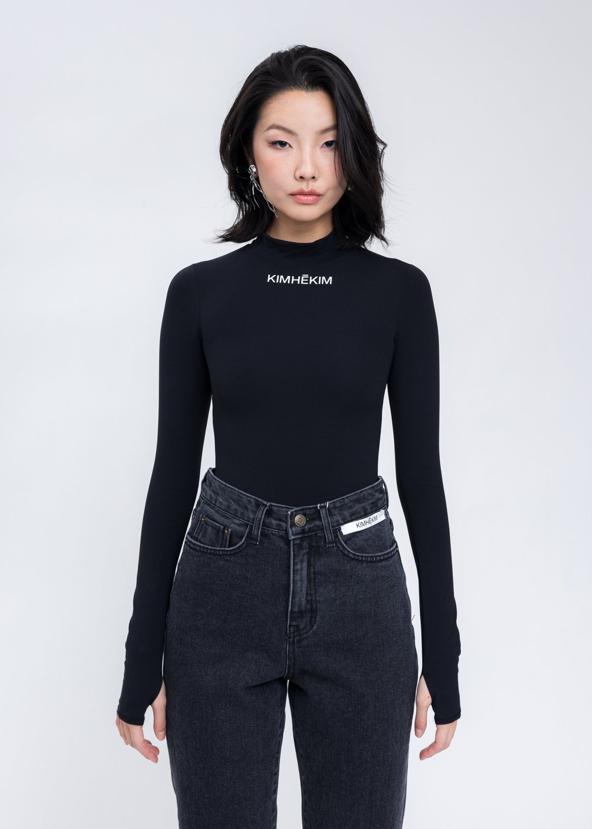 Black Yoga BodysuitBlack Garmentory