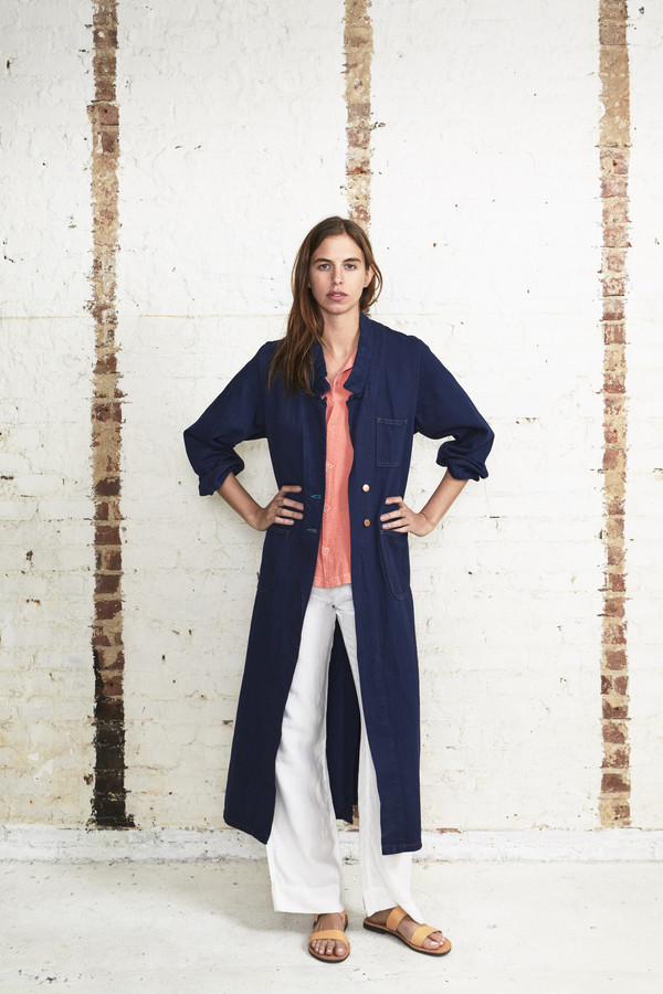 Off Season NYC 001 Work Coat Overdye Indigo Off Season NYC 001 Work Coat Overdye Indigo
