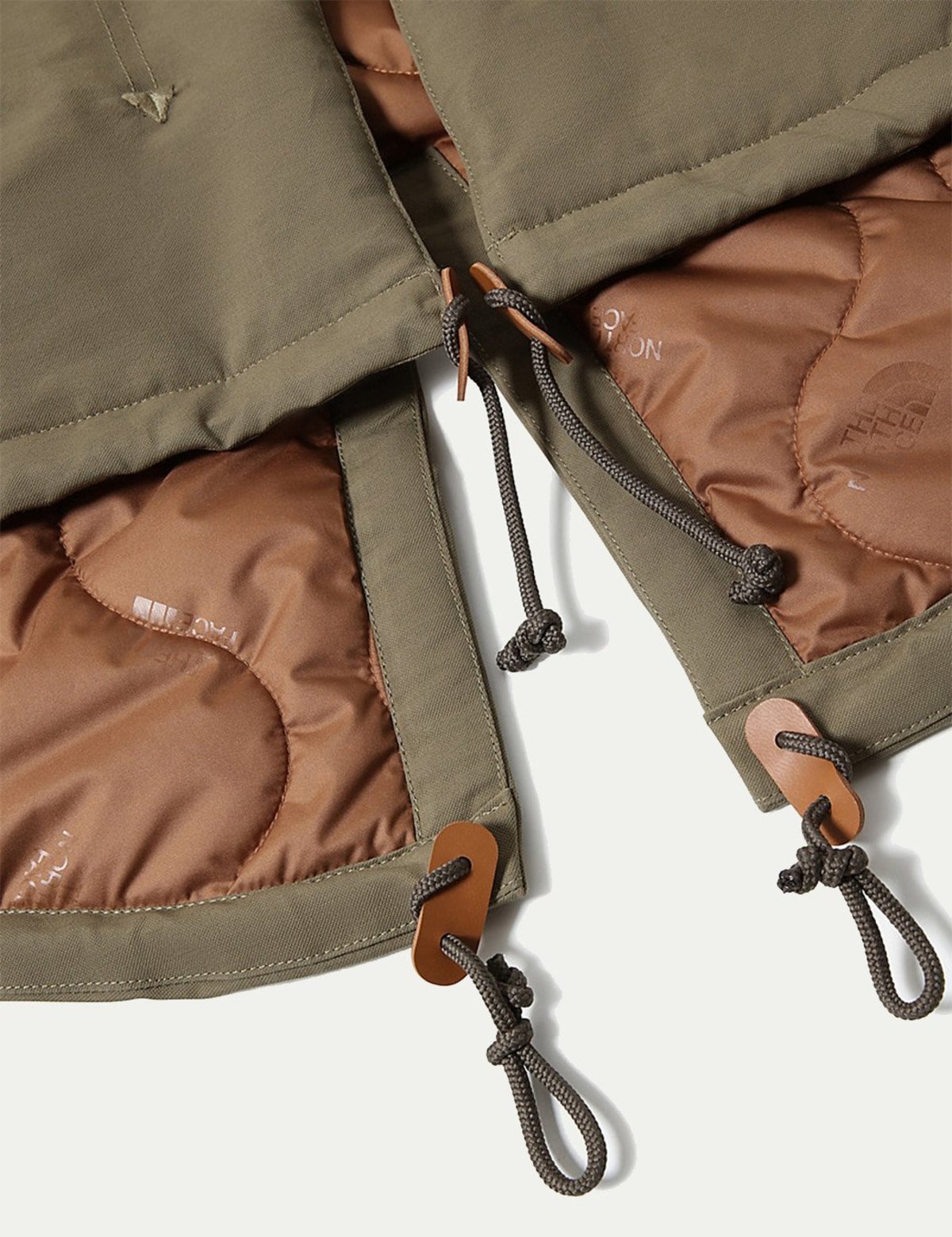 north face fishtail parka