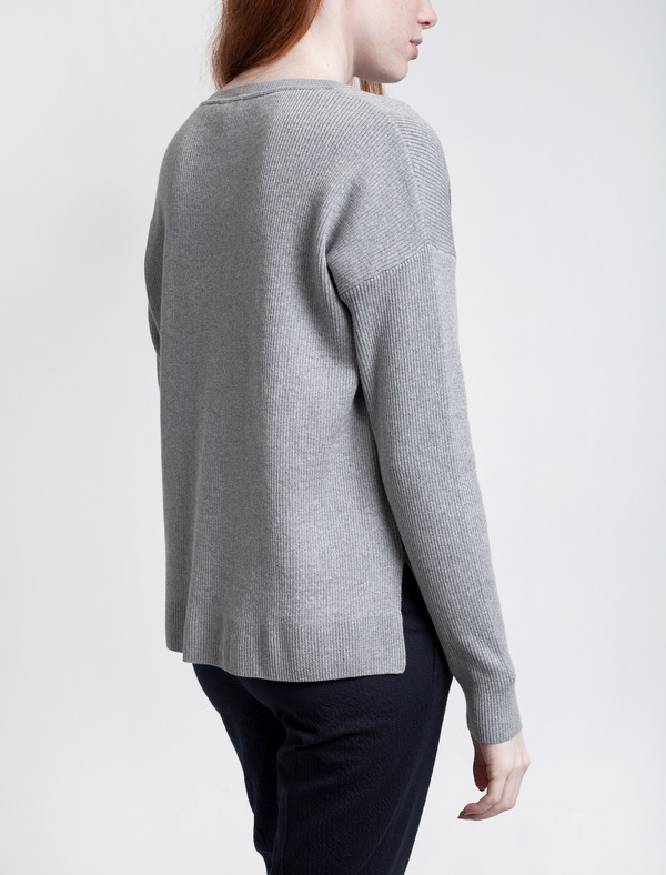 Crewneck Jumper Grey Melange Crewneck Jumper Grey Melange