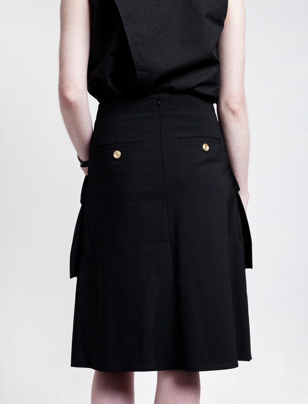 Acne Studios Pine Patch Skirt Acne Studios Pine Patch Skirt