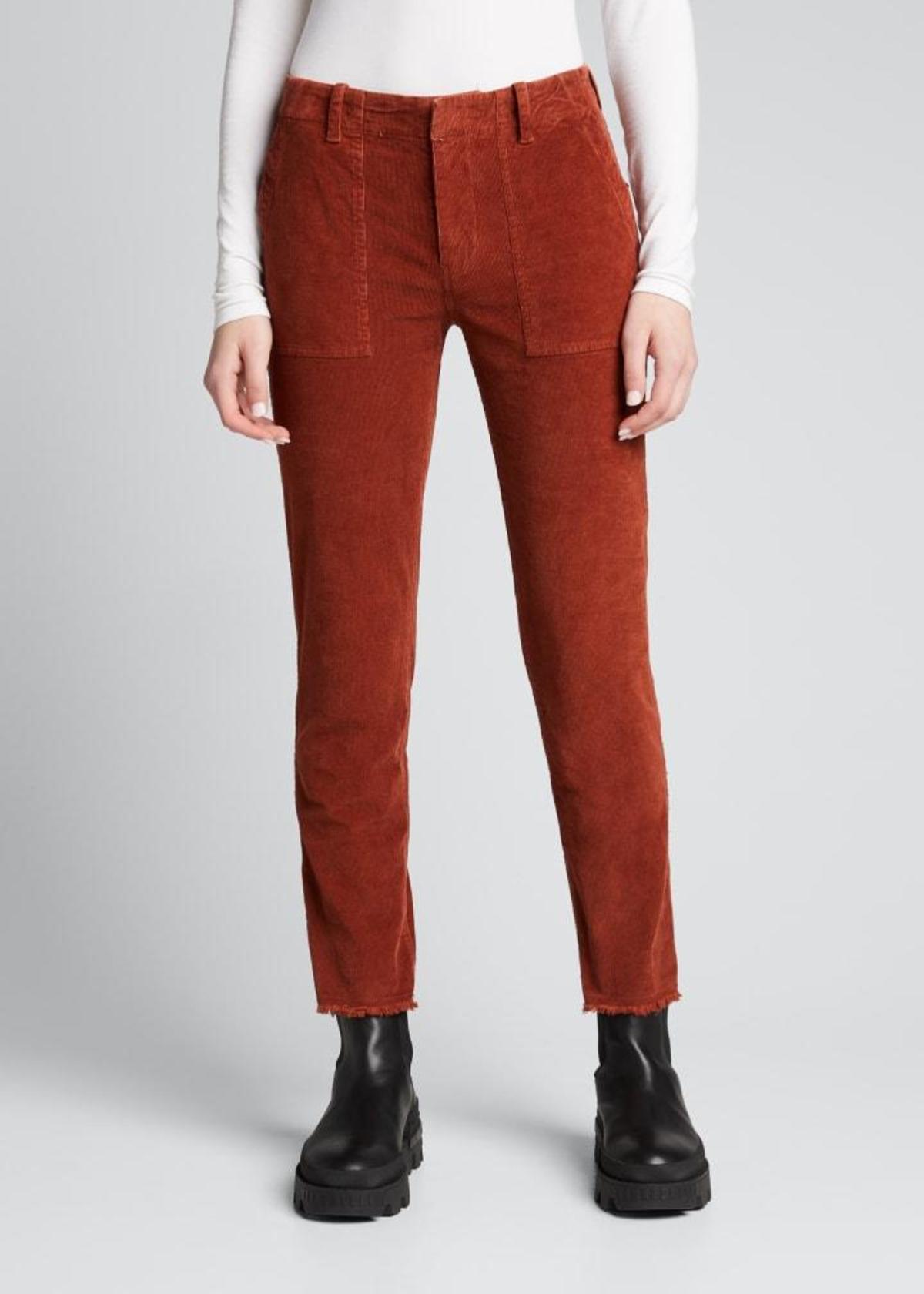Nili Lotan Corduroy Jenna Pant - Henna 