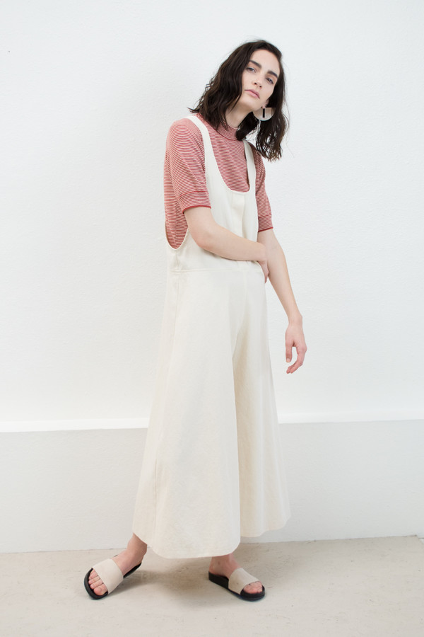 Micaela Greg Scarlet & Nude Mini Stripe Top Micaela Greg Scarlet & Nude Mini Stripe Top