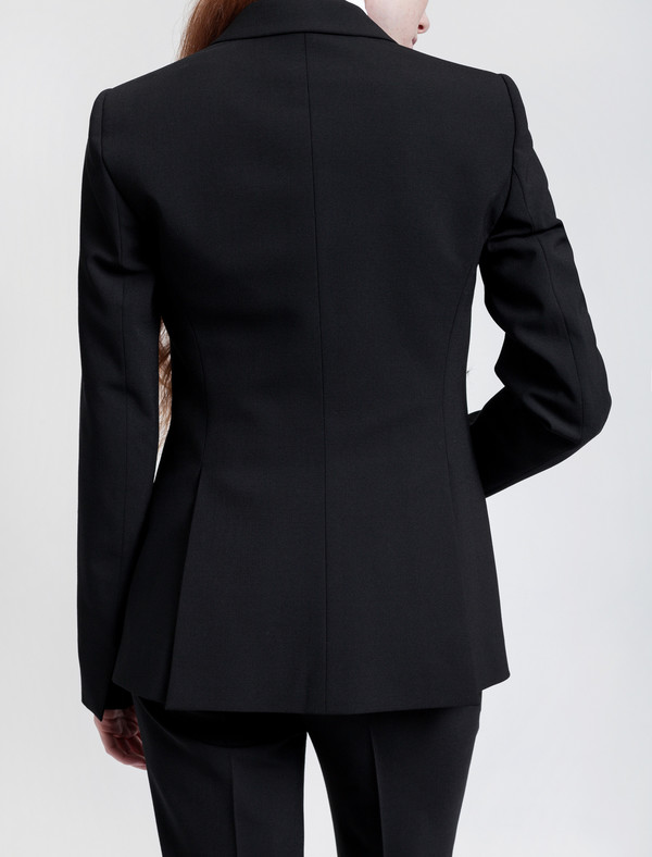Acne Studios Single Bi Stretch Jacket Black Acne Studios Single Bi Stretch Jacket Black