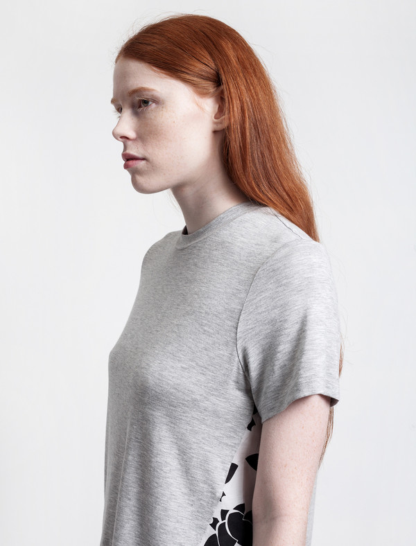 Thakoon Addition Voile Inset Tee Thakoon Addition Voile Inset Tee