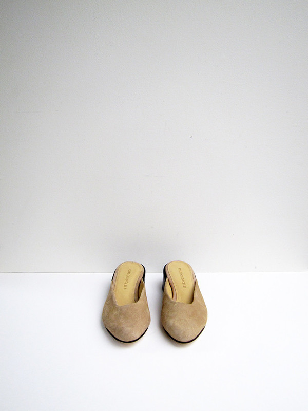 Mari Giudicelli Leblon Mule, Areia Suede Mari Giudicelli Leblon Mule, Areia Suede