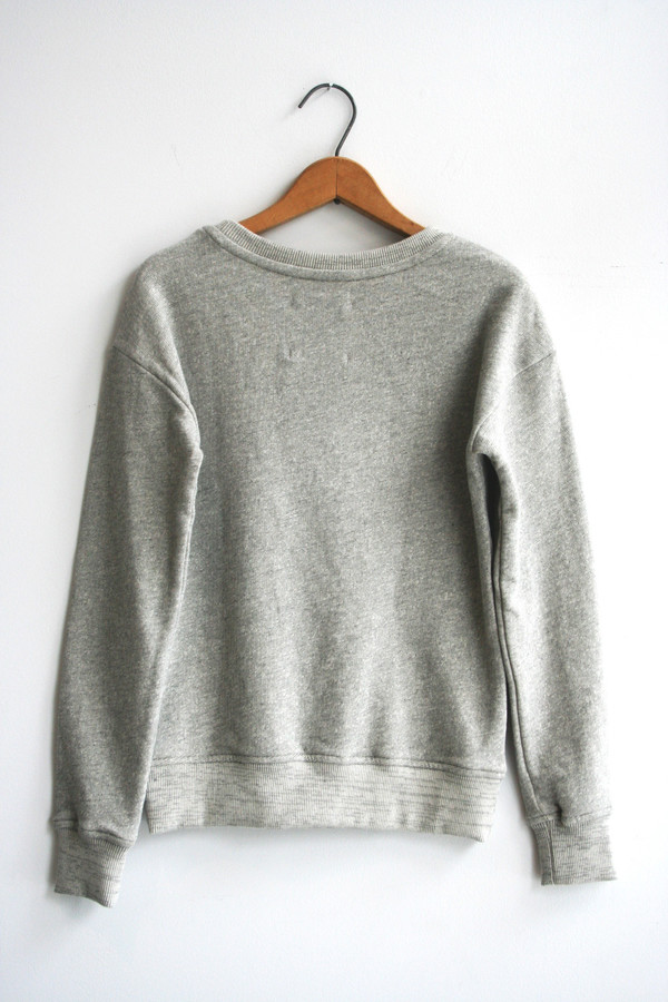 Alternative Apparel Organic Crewneck | Heather Grey Alternative Apparel Organic Crewneck | Heather Grey