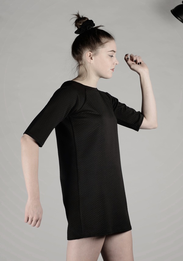 Brit Wacher quilted mini dress Brit Wacher quilted mini dress