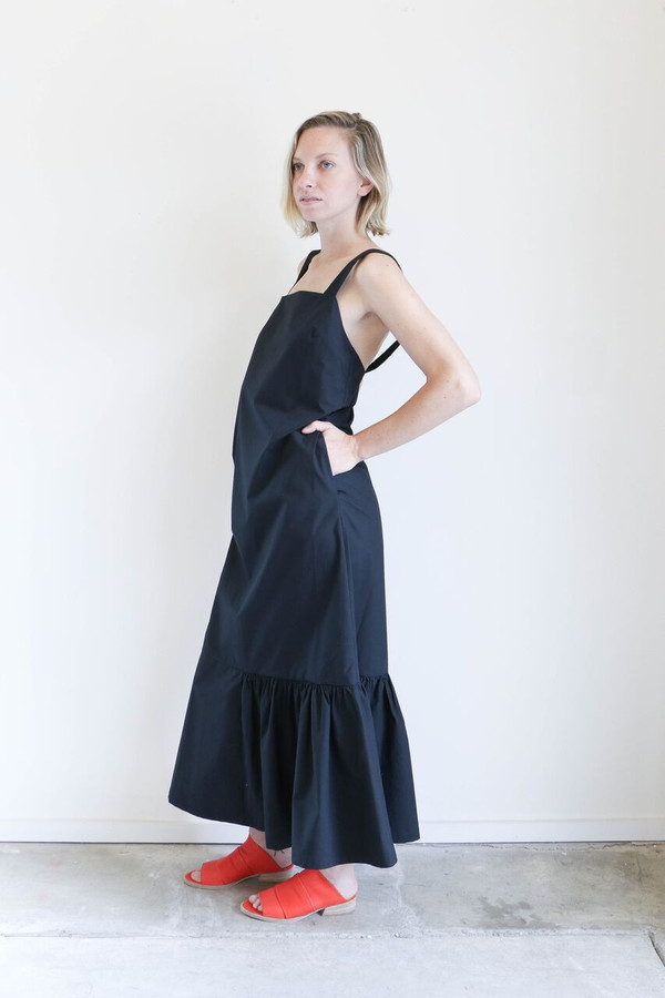 Creatures of Comfort Statlin Dress in Black Creatures of Comfort Statlin Dress in Black
