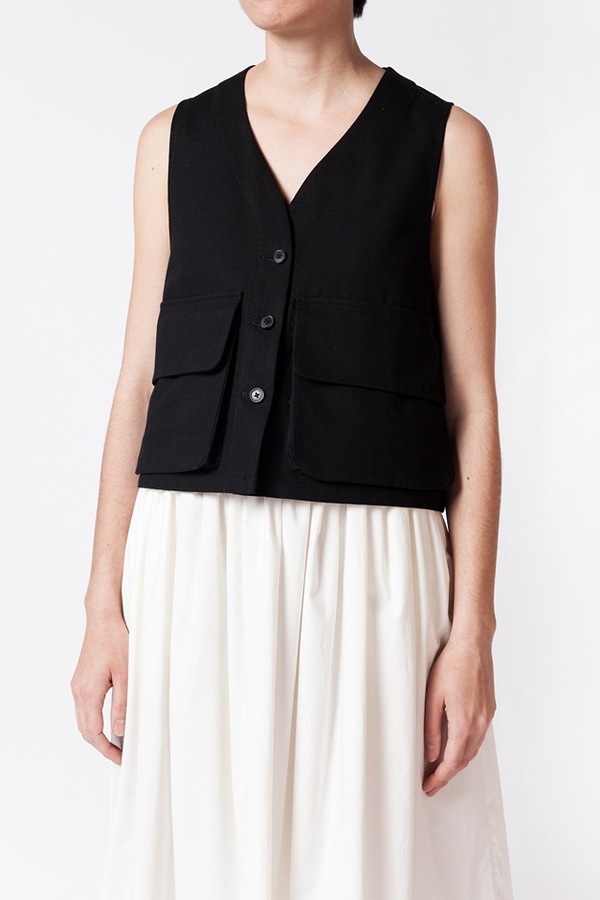 Creatures of Comfort Maroon Vest Creatures of Comfort Maroon Vest