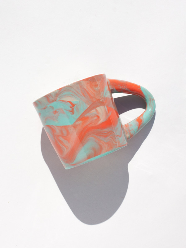 The Pursuits of Happiness Marbled Mug The Pursuits of Happiness Marbled Mug