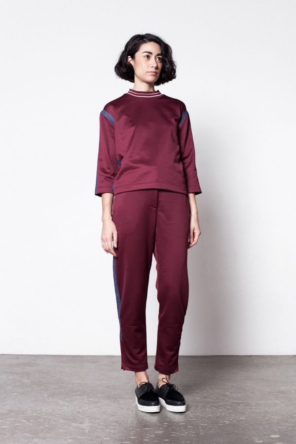 Wood Wood Hope Sweatshirt - Burgundy Wood Wood Hope Sweatshirt - Burgundy