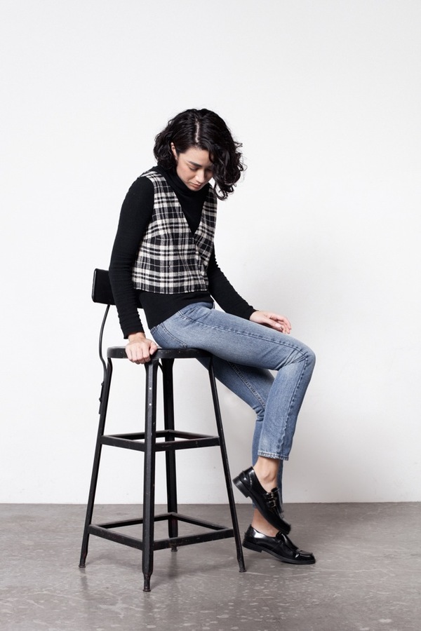Markoo Nikki Plaid Top Markoo Nikki Plaid Top