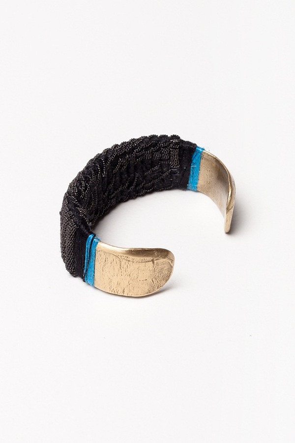 WWAKE Chain Wrapped Cuff WWAKE Chain Wrapped Cuff