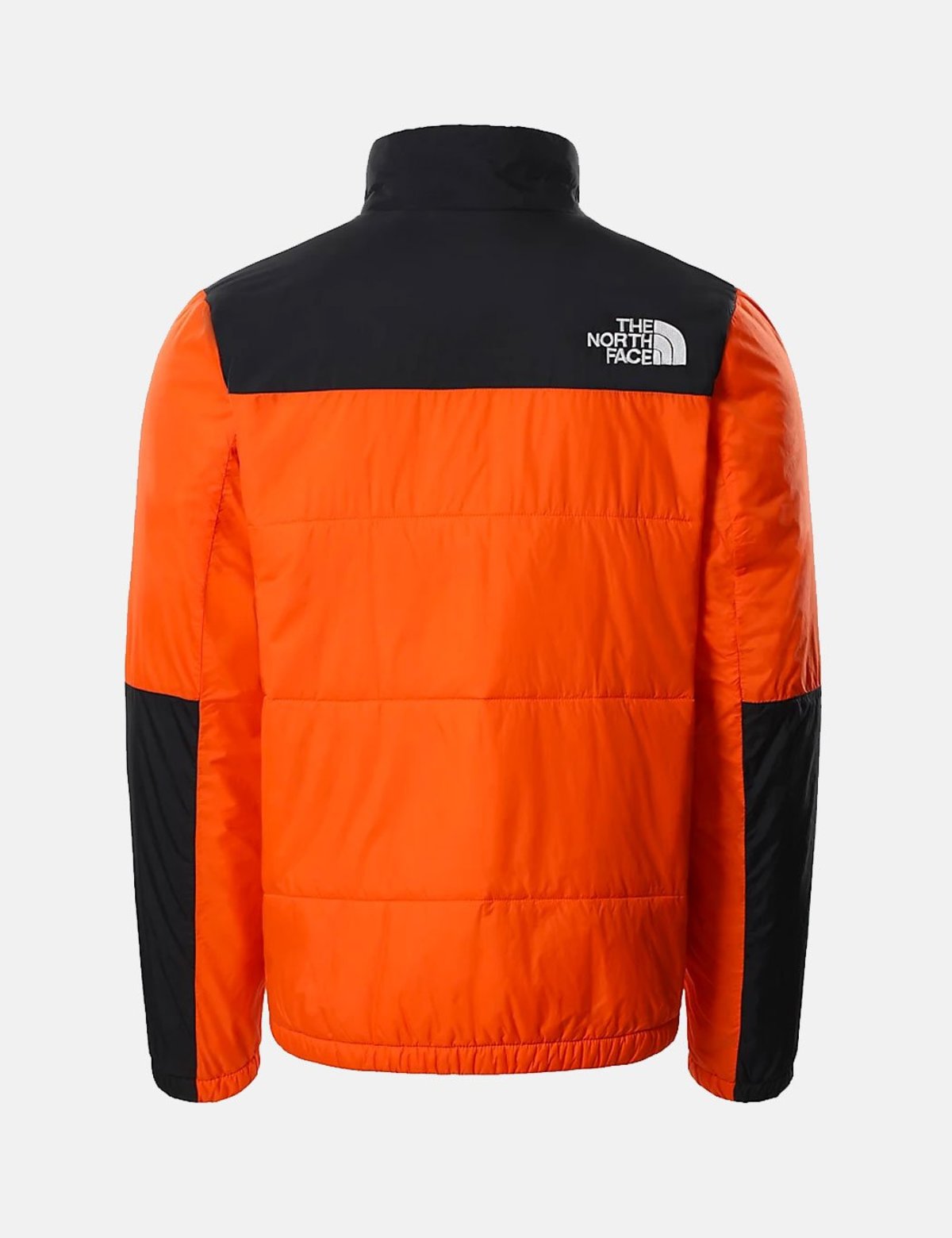 north face puffer jacket orange