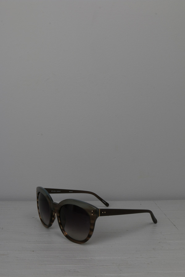 Linda Farrow Round Cat Eye Sunglasses Linda Farrow Round Cat Eye Sunglasses