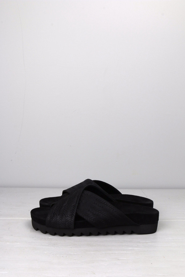L'agence Cross Sandal Embossed L'agence Cross Sandal Embossed