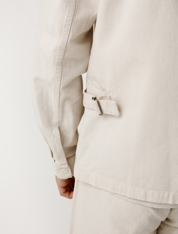 Margaret Howell MHL Side Adjustor Jacket Natural Denim Margaret Howell MHL Side Adjustor Jacket Natural Denim