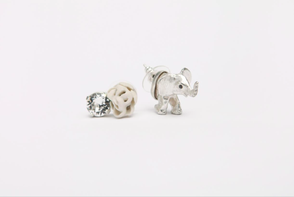 Mirit Weinstock Treasure Earrings Set Elephant Mirit Weinstock Treasure Earrings Set Elephant