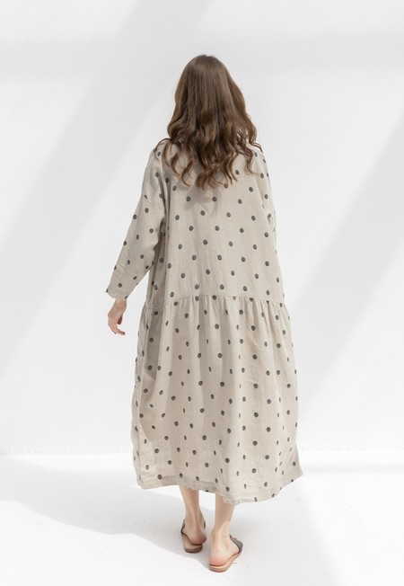 aiayu golden dot dress