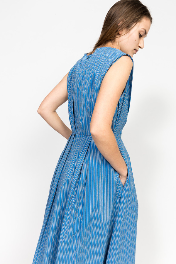 Trademark Shadow Stripe Tie Dress Trademark Shadow Stripe Tie Dress