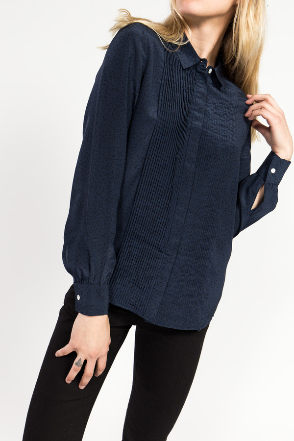 You Must Create Confetti Pleat Blouse You Must Create Confetti Pleat Blouse