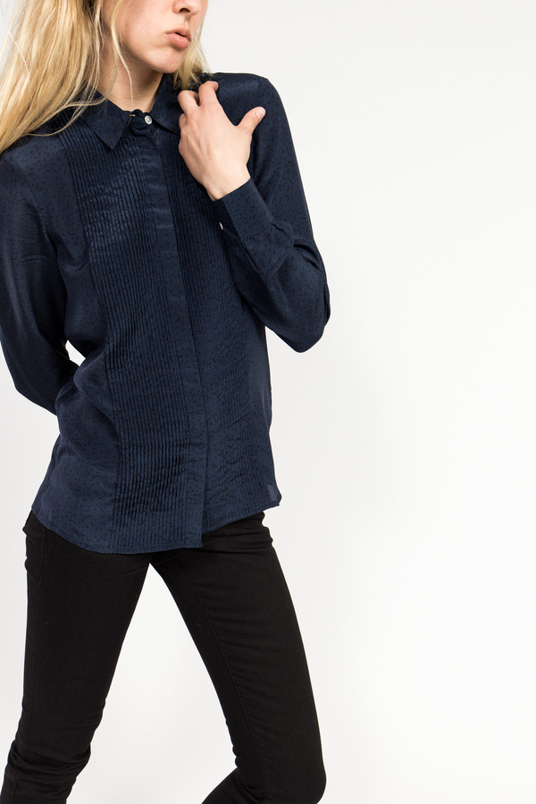 You Must Create Confetti Pleat Blouse You Must Create Confetti Pleat Blouse