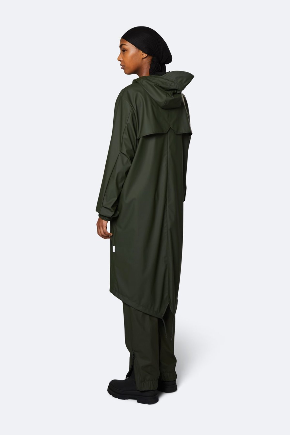 Unisex Rains Fishtail Parka - Green 