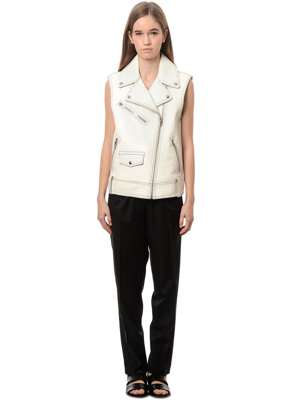 Alexander Wang Leather Biker Vest Alexander Wang Leather Biker Vest