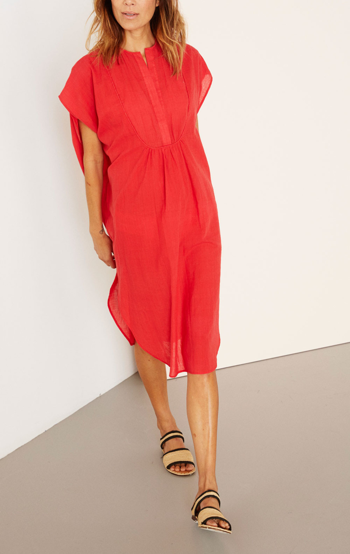 Two New York New! Caftan khadi dress Garmentory