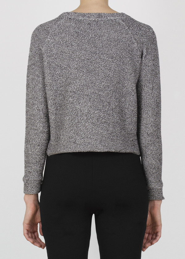 stipple top - black and white stipple top - black and white