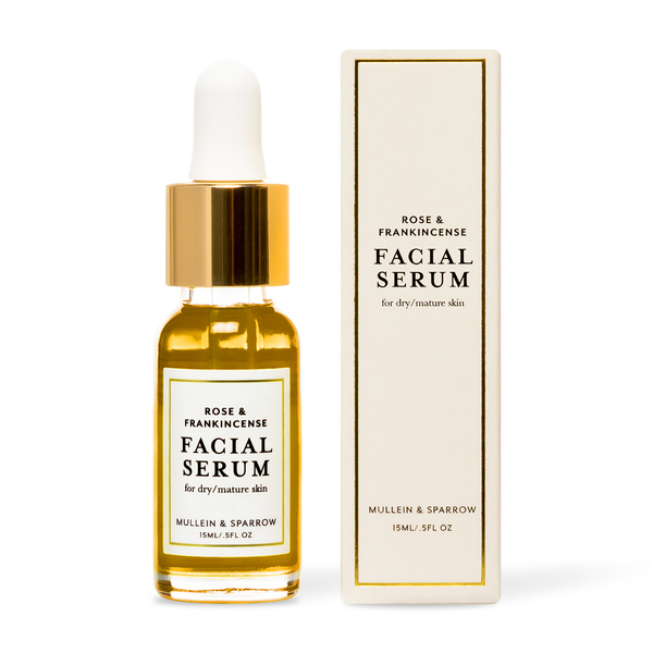 Mullein & Sparrow Rose & Frankincense Facial Serum Mullein & Sparrow Rose & Frankincense Facial Serum