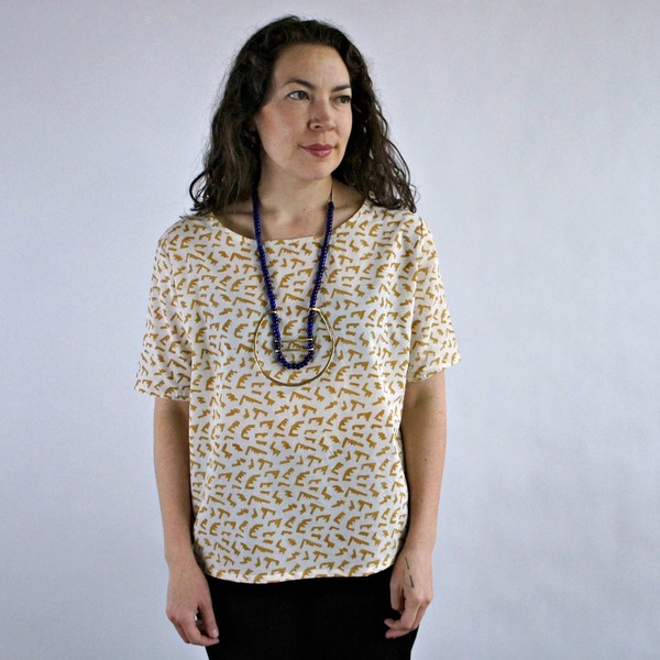 Curator Hanna Printed Tee Curator Hanna Printed Tee