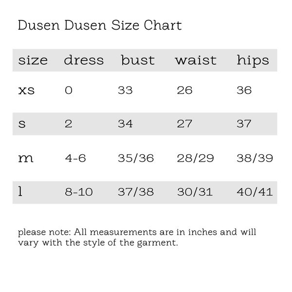 Kate Dress by Dusen Dusen Kate Dress by Dusen Dusen