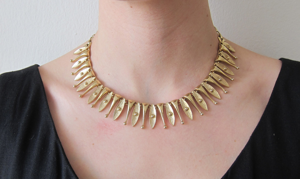 Gold Sarah Coventry Choker Gold Sarah Coventry Choker