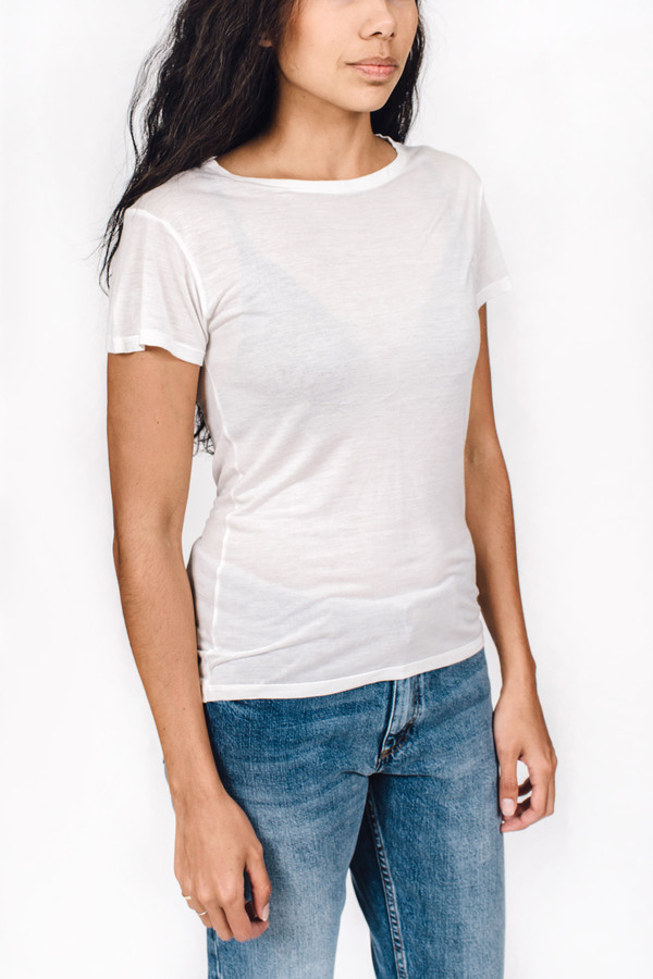 Baserange Tee Shirt Off White Baserange Tee Shirt Off White