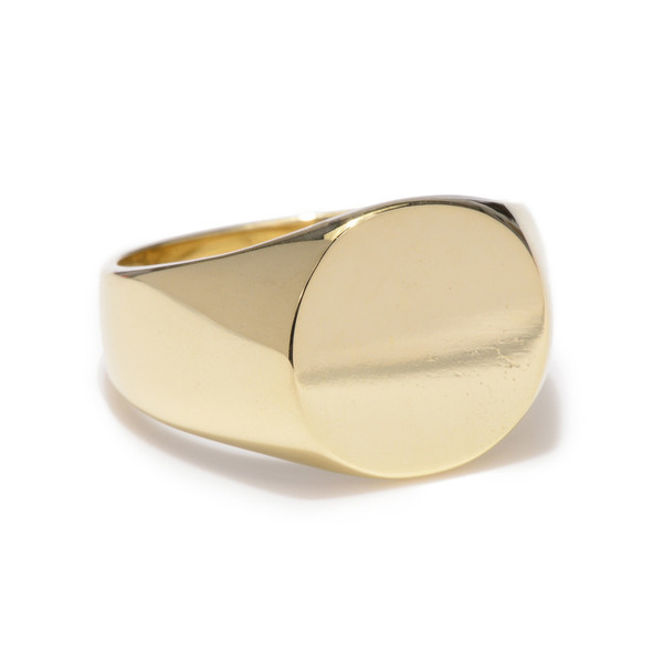 Tarin Thomas Yellow Bronze Frederick Signet Ring Tarin Thomas Yellow Bronze Frederick Signet Ring
