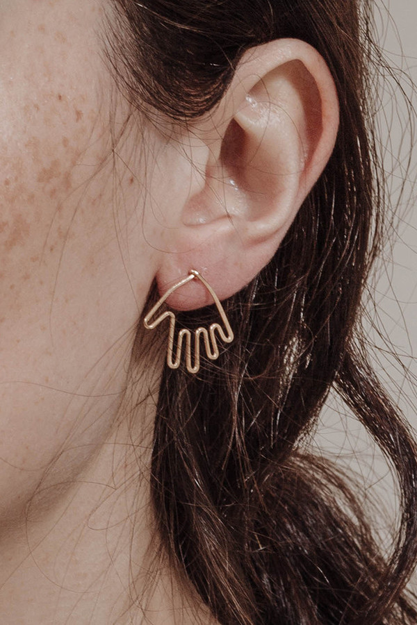 Mary MacGill Hand Stud Earrings Mary MacGill Hand Stud Earrings