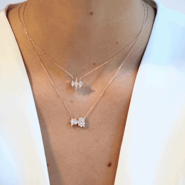Shahla Karimi 14K Gold Sounds Necklace No. 1 - "Hello Gorgeous" - Barbra Streisand Shahla Karimi 14K Gold Sounds Necklace No. 1 - "Hello Gorgeous" - Barbra Streisand
