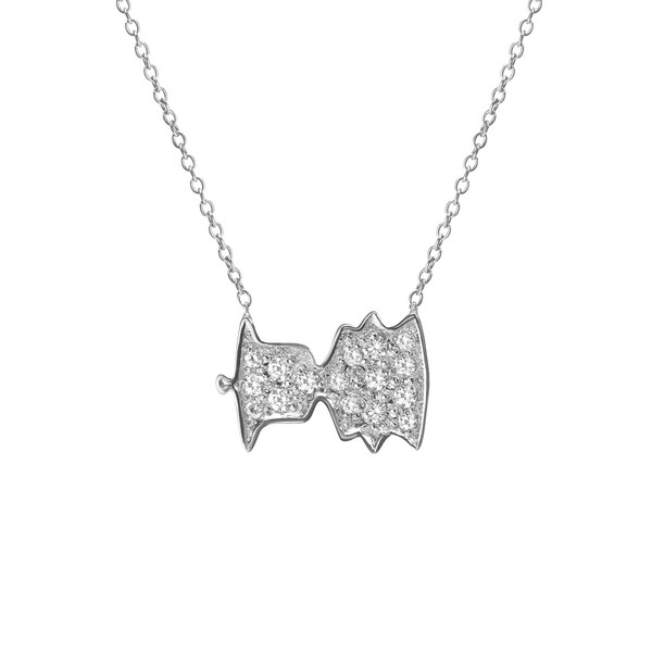 Shahla Karimi 14K Gold Sounds Necklace No. 4 - "Bonjour, Paris!" - Audrey Hepburn Shahla Karimi 14K Gold Sounds Necklace No. 4 - "Bonjour, Paris!" - Audrey Hepburn